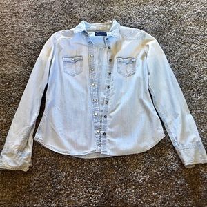Light Denim Button Up